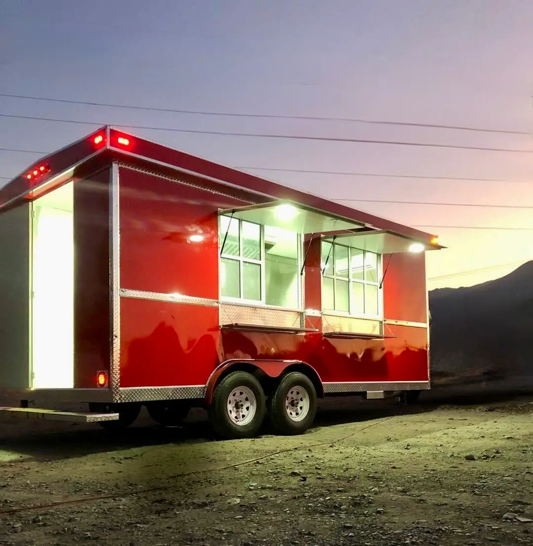 Food Truck Yellow HM Food Trailers